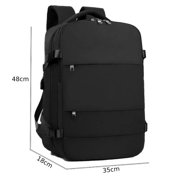 Imagem de Mochila Esporte Feminina Bolso Impermeavel Viagem Confortavel