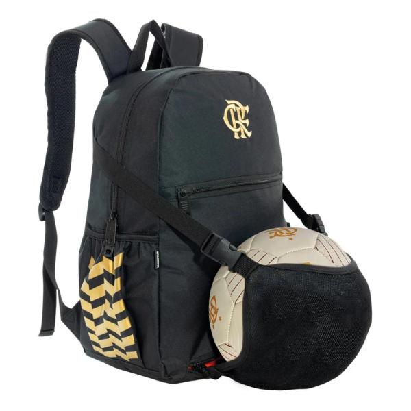 Imagem de Mochila Esportiva Flamengo c/ Porta-Bola Masculina Xeryus