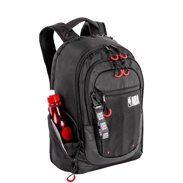 Imagem de Mochila Esportiva Grande 5 Comp. Notebook Nba Pro Preto