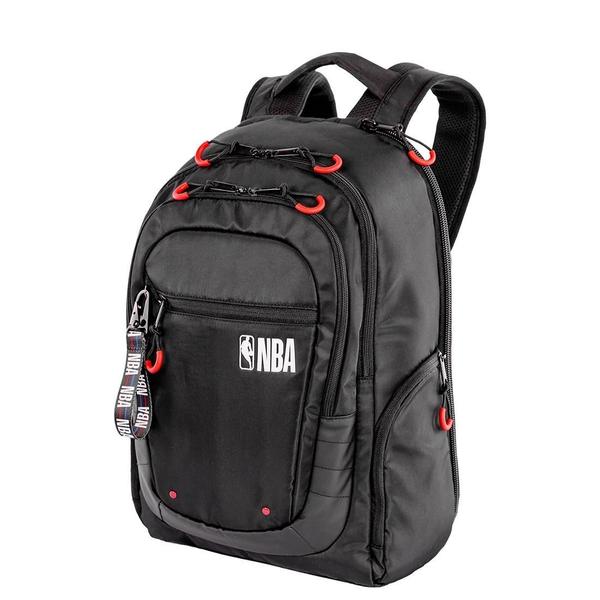 Imagem de Mochila Esportiva Grande 5 Comp. Notebook Nba Pro Preto