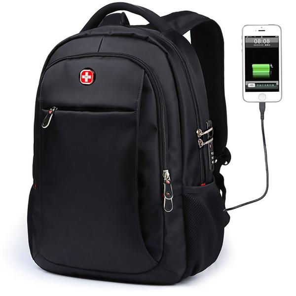 Imagem de Mochila Executiva Bolsa Notebook Antifurto Faculdade Crossgear