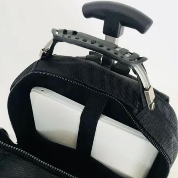 Imagem de Mochila Executiva Com Rodas Notebook Luxo 45 Litros