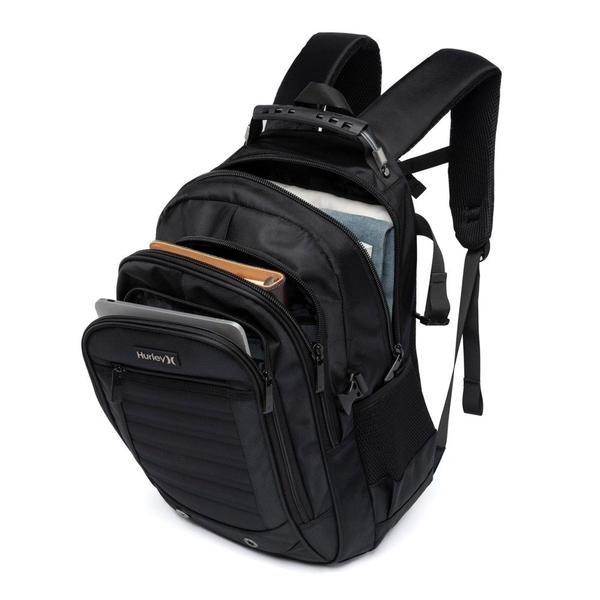 Imagem de Mochila Executiva Hurley Impermeável Para Notebook Cabo De Aço