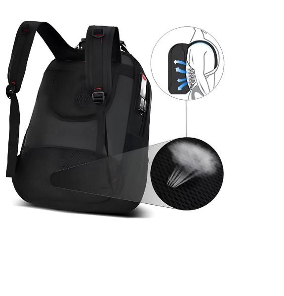 Mochila Executiva Masculina Couro Impermeável Notebook - FF Imagem de Mochila Executiva Masculina Couro Impermeável Notebook