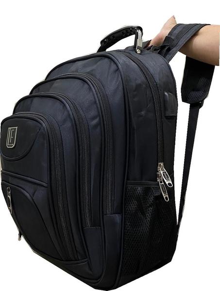Mochila Executiva Masculina Couro Impermeável Notebook - FF Imagem de Mochila Executiva Masculina Couro Impermeável Notebook
