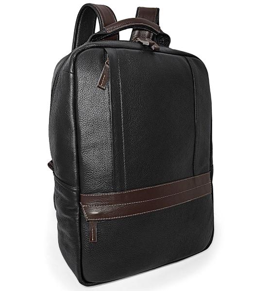 Imagem de Mochila Executiva Masculina De Couro Le Voyage Para Notebook