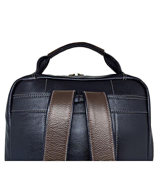 Imagem de Mochila Executiva Masculina De Couro Le Voyage Para Notebook