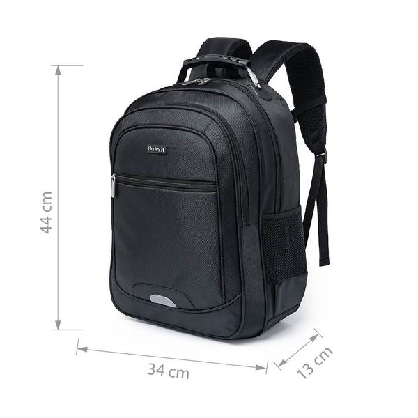 Imagem de Mochila Executiva Masculina Feminina Hurley Impermeável Notebook Reforçada Viagem Trabalho 