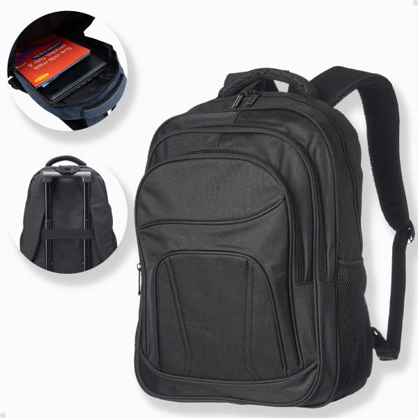 Imagem de Mochila Executiva Masculina Reforçada Notebook Moderna