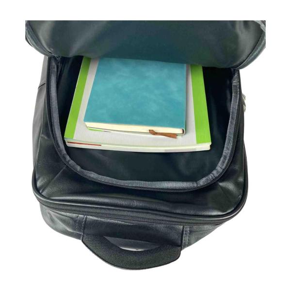 Imagem de Mochila Executiva Notebook Couro Eco Faculdade Escolar