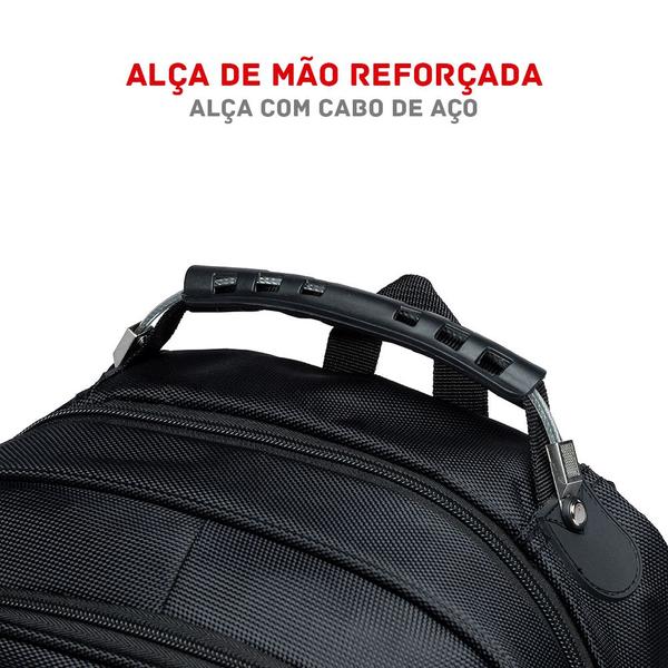 Imagem de Mochila Executiva  Notebook Resistente Reforçada Crossgear