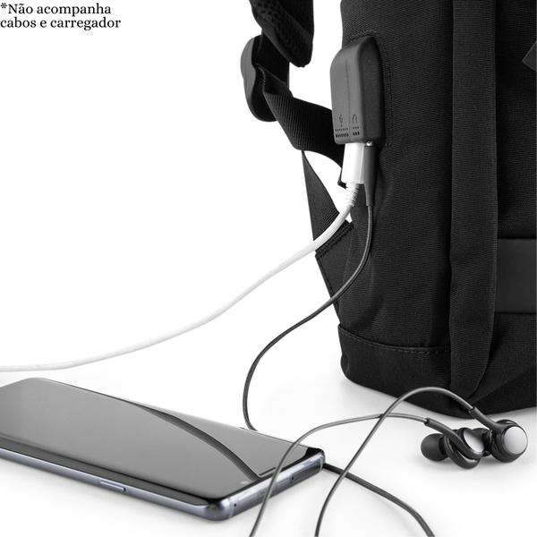 Imagem de Mochila Executiva Para Notebook Masculina Feminina Usb