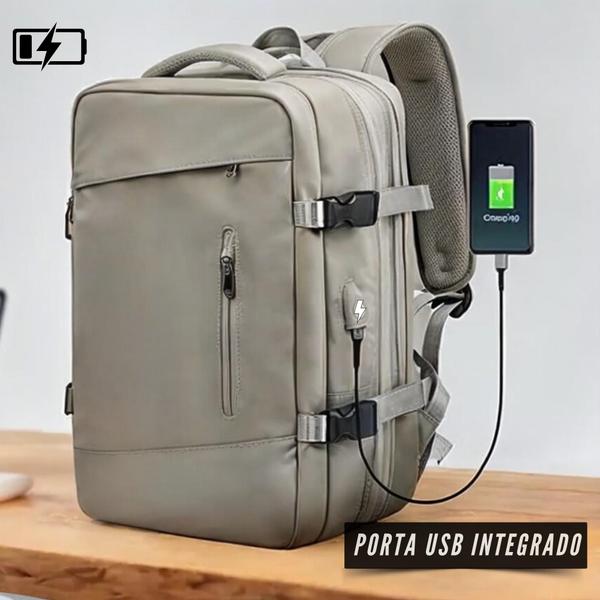 Imagem de Mochila Executiva Viagem Grande Notebook Feminina Masculina