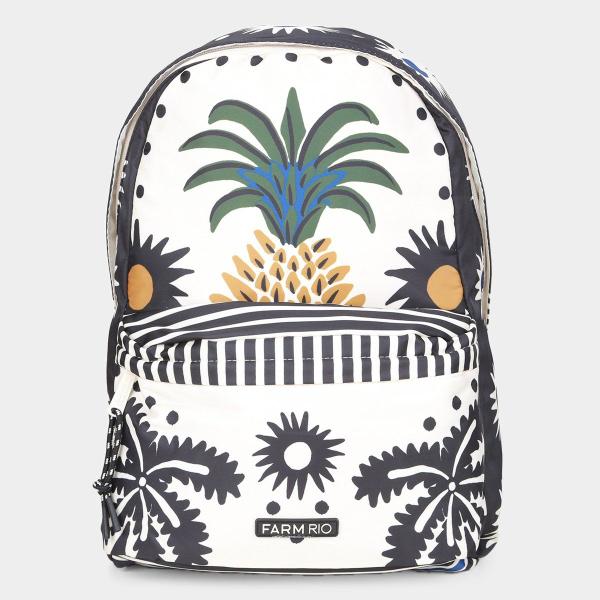 Mochila Farm Xodó Jardim Tropical Feminina Mochila Farm Xodó Jardim Tropical Feminina