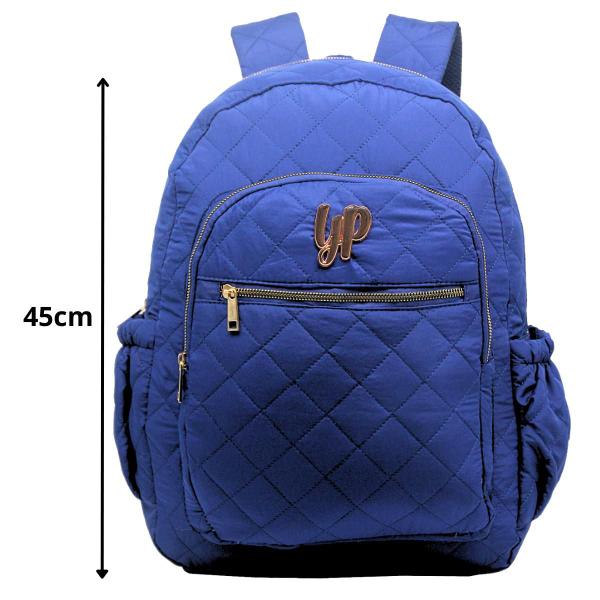 Imagem de  Mochila Feminina Escolar 45cm Em Poliéster Bolsa Bolsos Laterais E Centrais Compartimentos Yepp