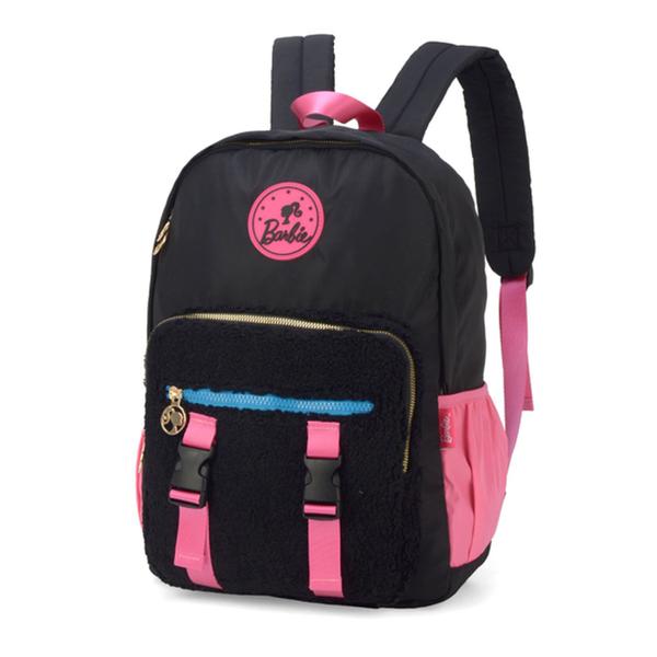 Imagem de Mochila Feminina Infantil Escolar Bolsa Original Barbie