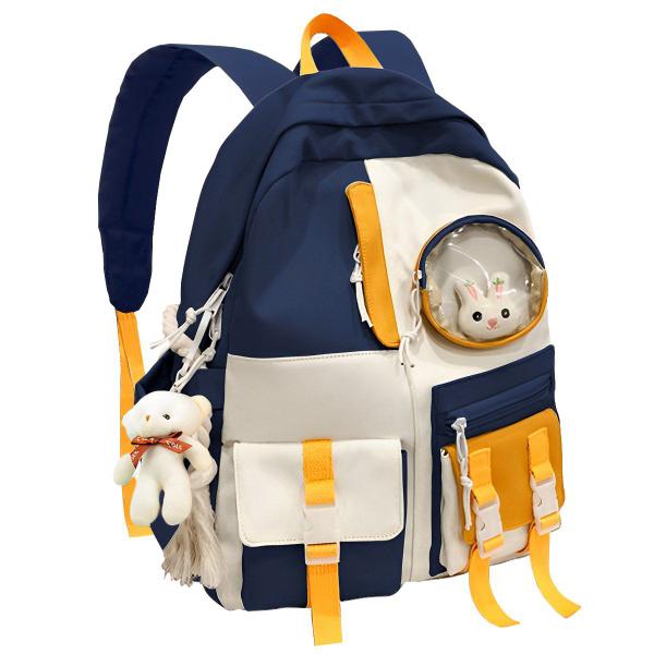 Imagem de Mochila Feminina Infantil Escolar Resistente Semi Impermeavel Volta as Aulas Original Mimo Especial Alças Regulaveis Top