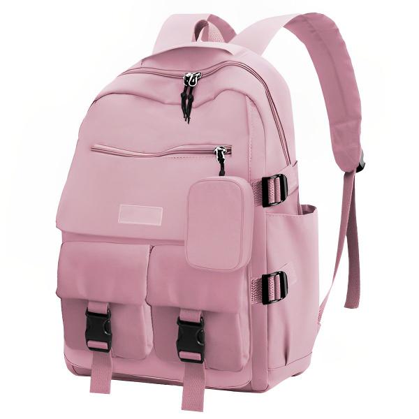 Imagem de Mochila Feminina Infantil Juvenil Passeio Escolar Multifuncional Tecido Nylon Trabalho Escola Faculdade Creche Cursinho