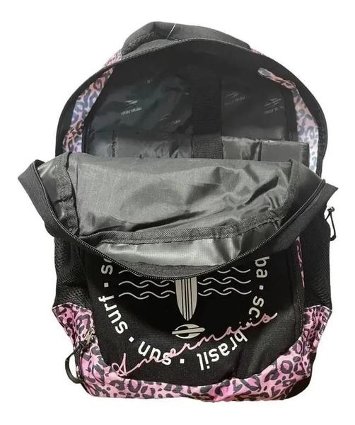 Imagem de Mochila Feminina Notebook Costas Grande Onça Oncinha Mormaii