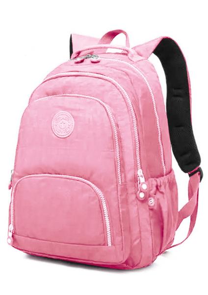 Imagem de Mochila Feminina Notebook Tactel Escolar Leve + Estojo quadrado super estiloso Trabalho Viagem