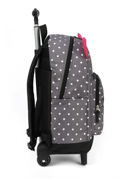 Imagem de Mochila Fofa Gatinha Preta com Rodinhas UP4YOU - Escolar Infantil Tween 19L