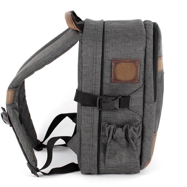 Imagem de Mochila Fotografica 30 cm para Camera Tablet 10 Alhva M Varias Cores Cinza Escuro