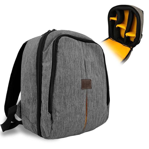Mochila Fotográfica Compacta Zoomy I Acolchoada Com Divisórias Removíveis - optisom Imagem de Mochila Fotográfica Compacta Zoomy I Acolchoada Com Divisórias Removíveis