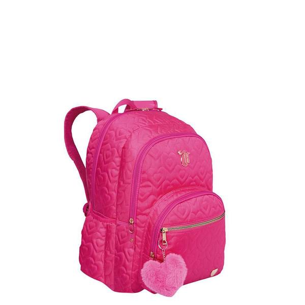 Imagem de Mochila Grande 2 Compartimentos Sestini Capricho Crush Rosa