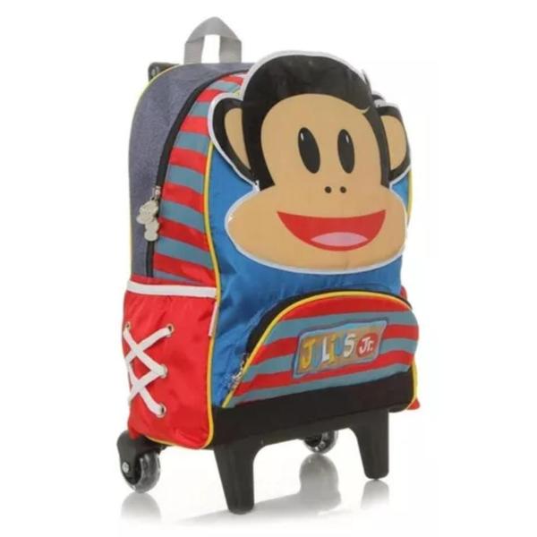 Imagem de Mochila Grande Com Rodinha Infantil Escolar Julius Jr