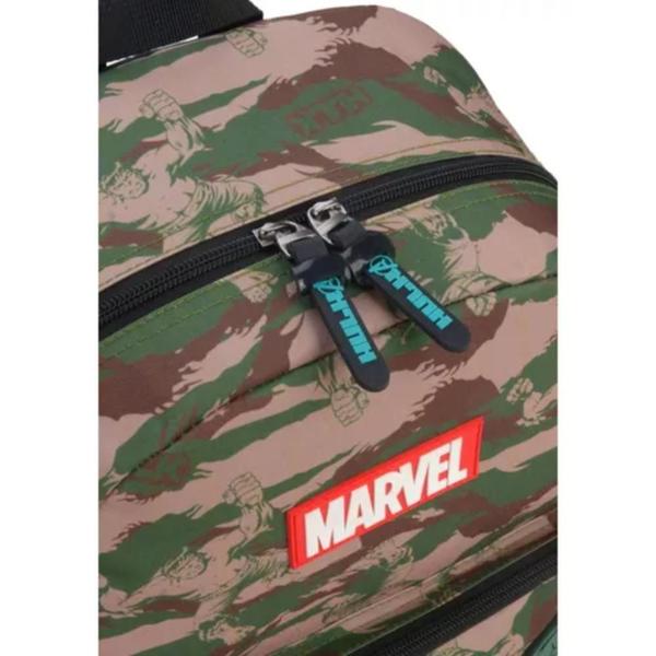 Mochila Grande Costas Escolar Infantil Hulk Camuflado - Luxcel Imagem de Mochila Grande Costas Escolar Infantil Hulk Camuflado
