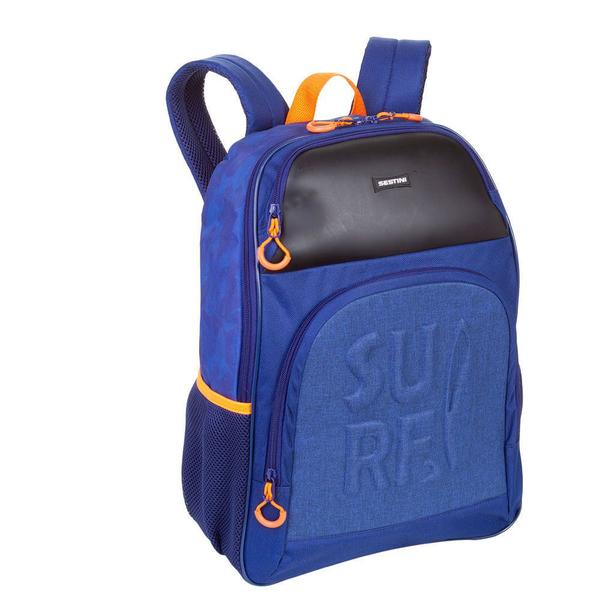 Imagem de Mochila Grande de Costa Sestini X Surf Azul Resistente