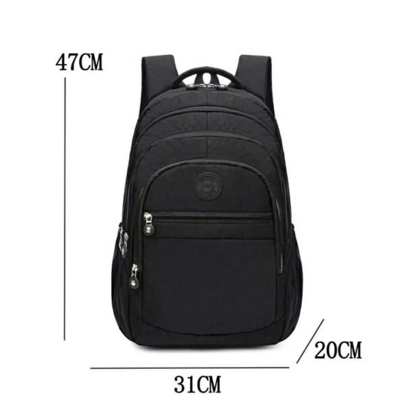 Imagem de Mochila Grande Feminina Trabalho Escola Notebook Preto