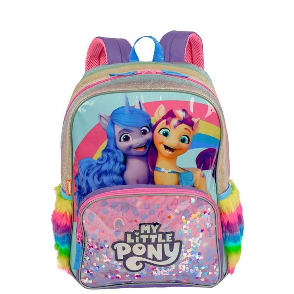 Imagem de Mochila Grande My Little Pony Confete - Colorido