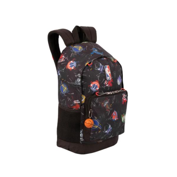 Imagem de Mochila Grande Nba Begins - Graffiti Cinza 46x29x20cm 23L