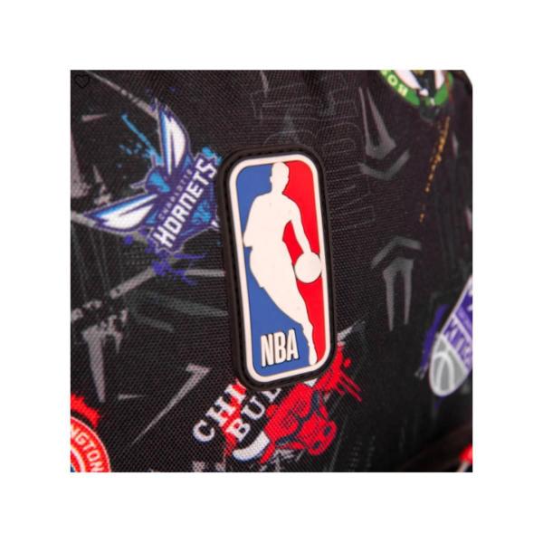 Imagem de Mochila Grande Nba Begins - Graffiti Cinza 46x29x20cm 23L