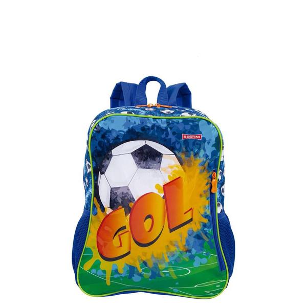 Imagem de Mochila Grande Sestini 21M Futebol Colorido