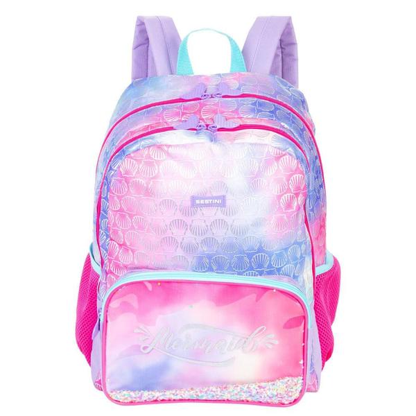 Imagem de Mochila Grande Sestini X Mermaid - Colorido