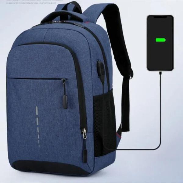 Imagem de Mochila Grande Unissex para Viagem e Estudo - Alta Capacidade e Design Moderno