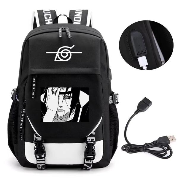 Mochila Huoying Naruto Uchiha Itachi lesionada em grande capacidade Imagem de Mochila Huoying Naruto Uchiha Itachi lesionada em grande capacidade