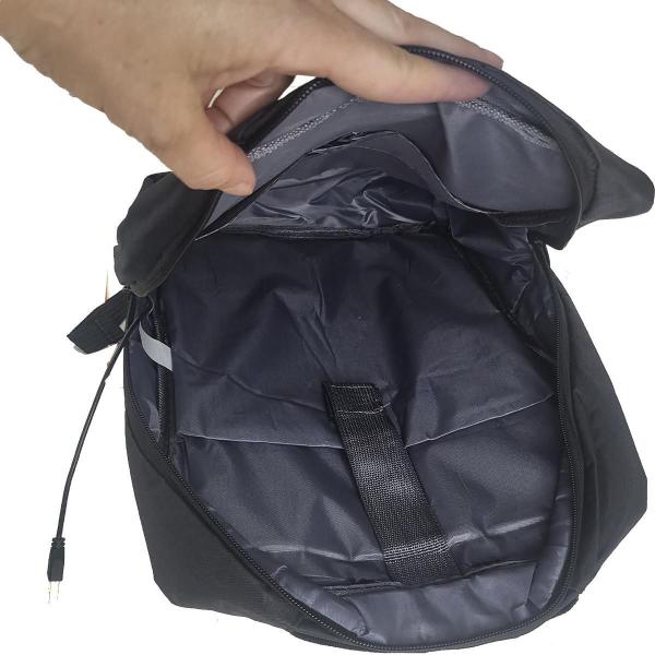 Imagem de Mochila Impermeável Notebook 15 Com Usb A01L