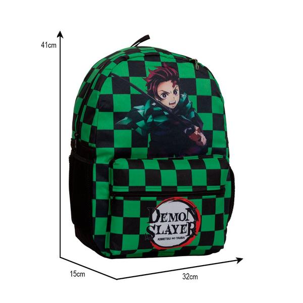 Imagem de Mochila Infantil Anime Demon Slayer Costas Envio Imediato