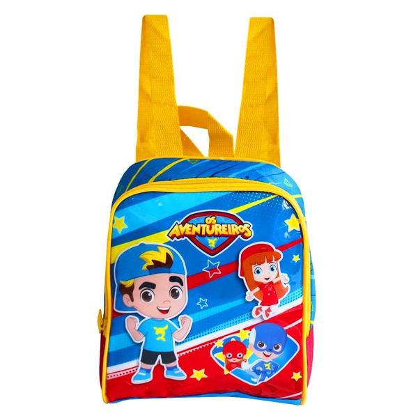 Imagem de Mochila Infantil Aventureiros Escolar Luccas Neto 2 em 1