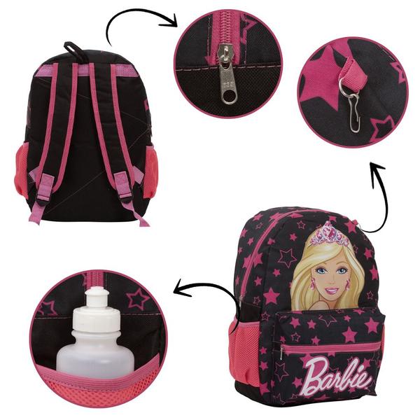 Imagem de Mochila Infantil Barbie Costas Creche Pre Escola Fundamental