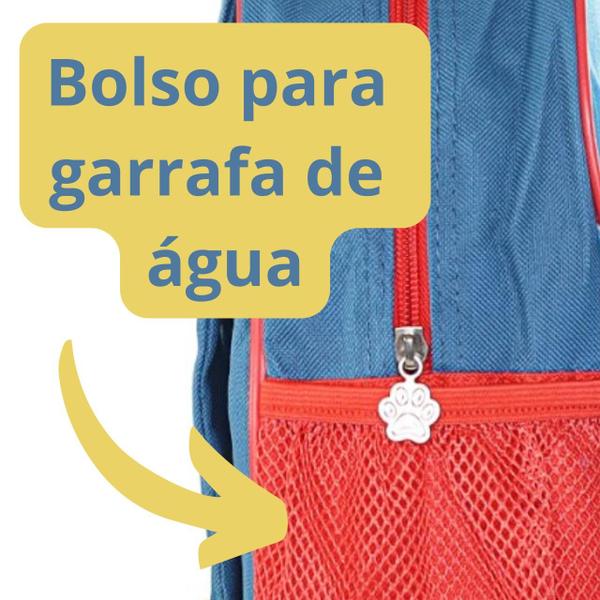 Imagem de Mochila Infantil Com Alças - Cachorro Vermelho