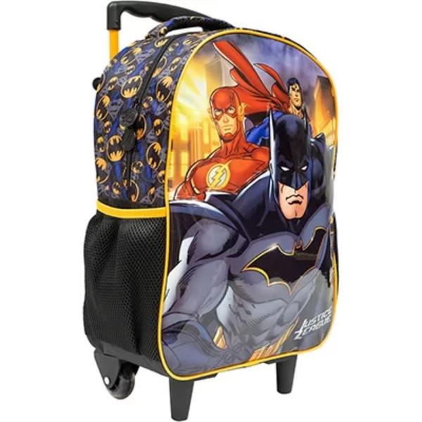 Imagem de Mochila infantil com rodinha liga da justica r - XERYUS