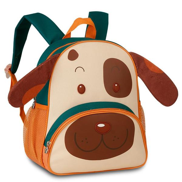 Imagem de Mochila Infantil de Costas Passeio Creche DOG Laranja