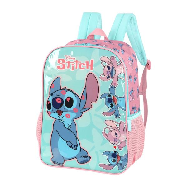 Imagem de Mochila Infantil do Stitch Alça de Costa Escolar Passeio Menina Menino Up4you