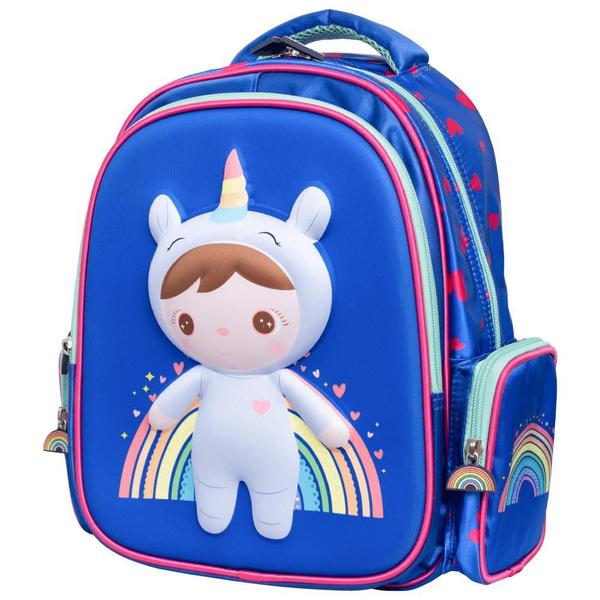 Imagem de Mochila Infantil Escolar 3D Reforçada Costas Menina Menino