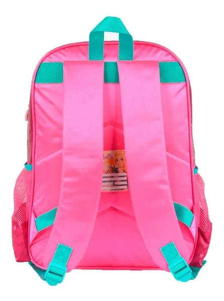 Imagem de Mochila Infantil Escolar Barbie Amigas Fadas Costas G Lancheira