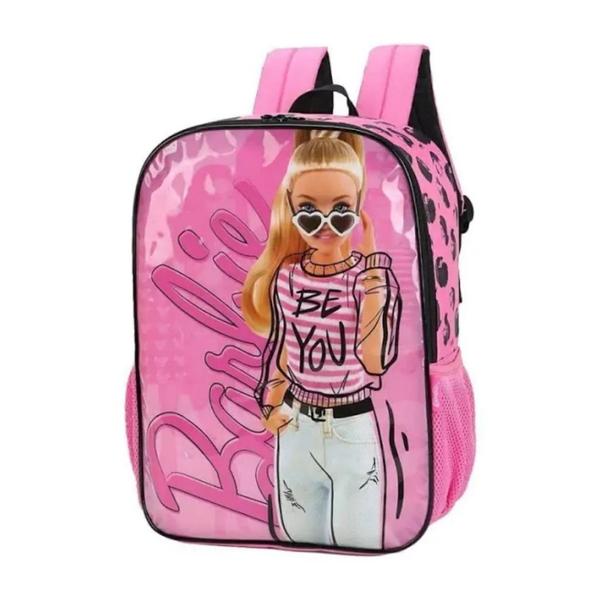 Imagem de Mochila Infantil Escolar Barbie Original com Alça MM0070